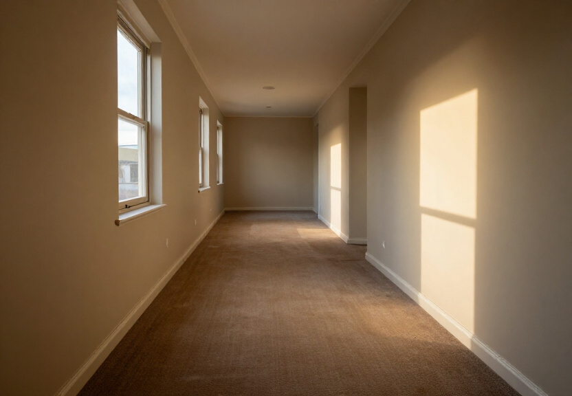 Restored living room in Duffys Forest after flood damage repair